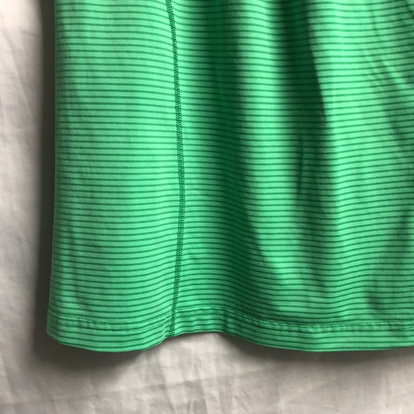 Small lime green striped athletic tank guc - Picture 6 of 11